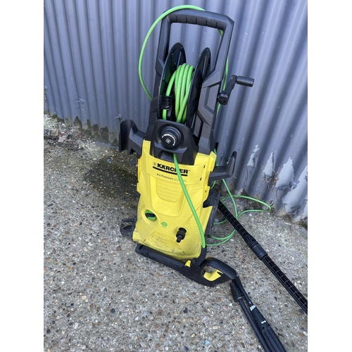 223 - Karcher power washer with attachments