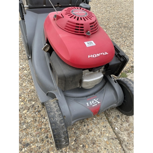 429 - A Honda hrx 26 lawn mower