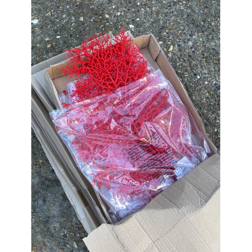 76 - Six box of red coral spray