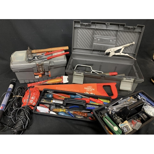 526 - 2 toolboxes and tools