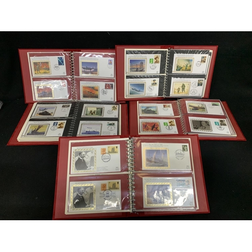 568 - 5 Albums of First Day Covers of WW2, 1939 - 1944, total 303 covers