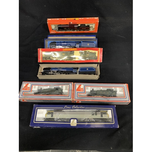 793 - Seven  boxed 00 gauge locos of various makes