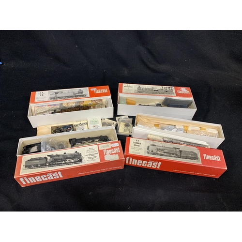 806 - Four part built Wills Finecast Model Loco Kits