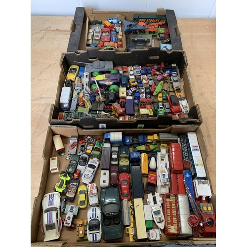 820 - Three trays of Die cast  models