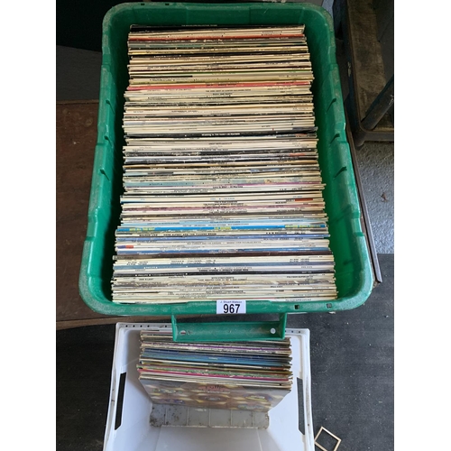 967 - Quantity of Easy Listening LP's (3)