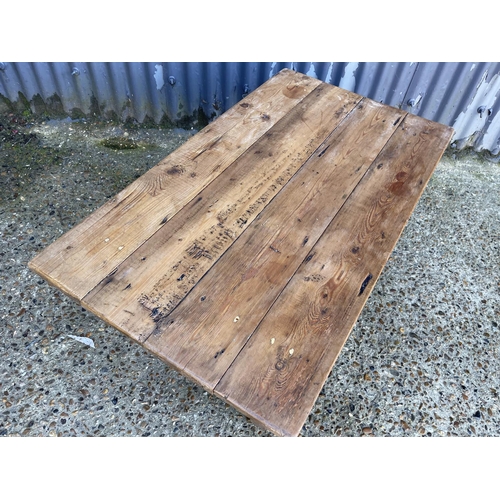 15 - A low country pine coffee table with drawer