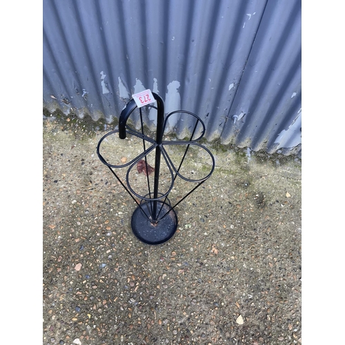 273 - A retro metal umbrella stand