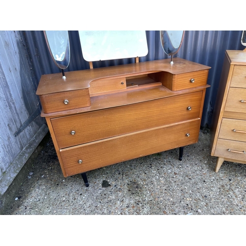 3 - Two retro dressing chests