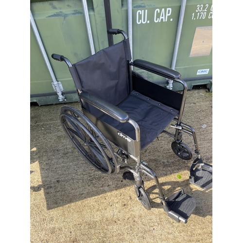 315 - A DRIVE folding wheelchair