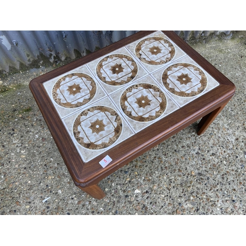 5 - A g plan tile top coffee table