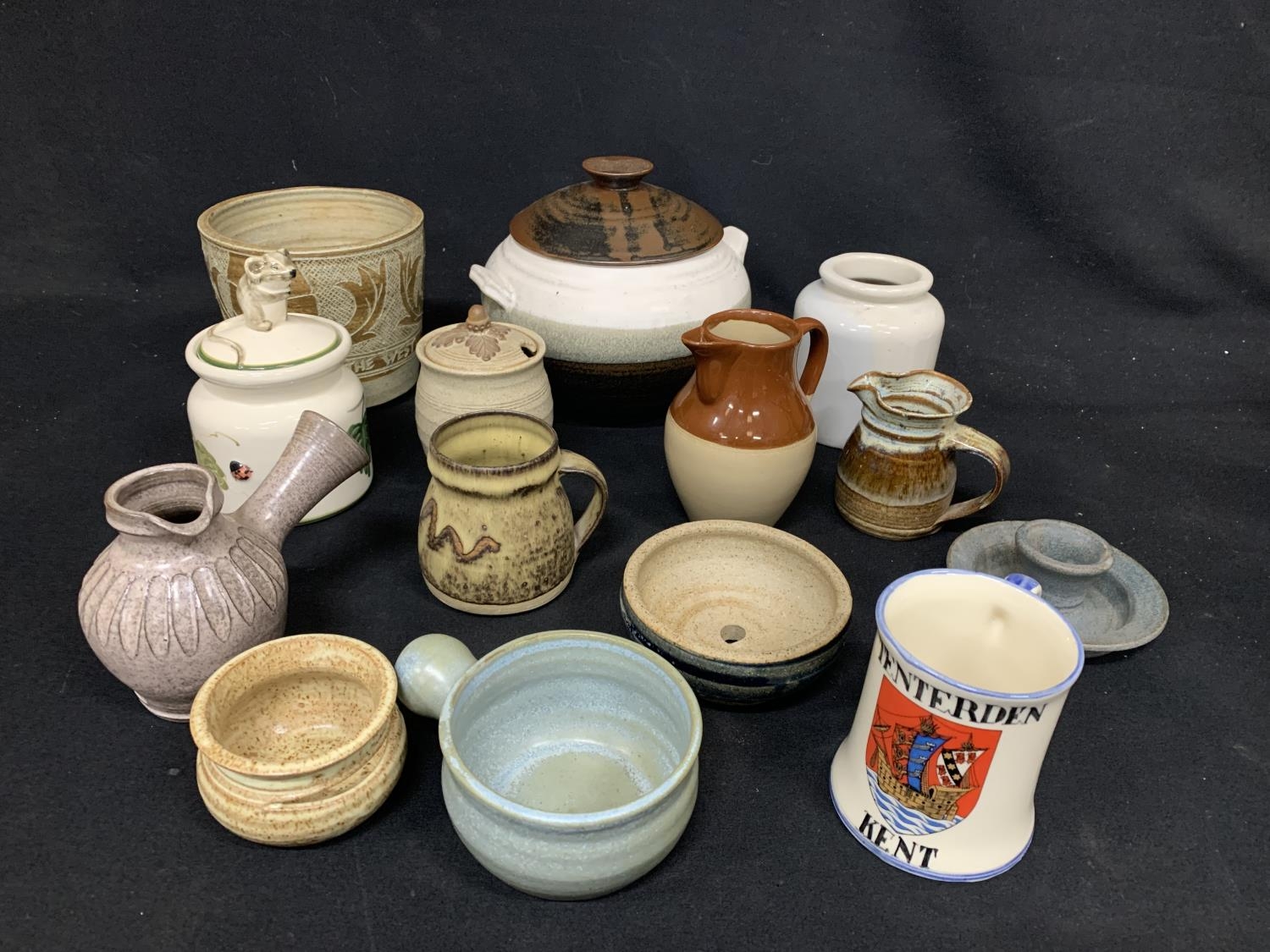 Large quantity of Studio pottery