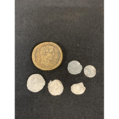 755 - Roman coins including Julius Caesar