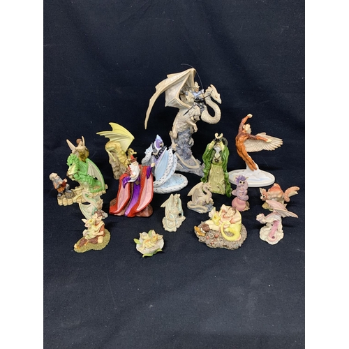 781 - Seventeen Enchantica  figures