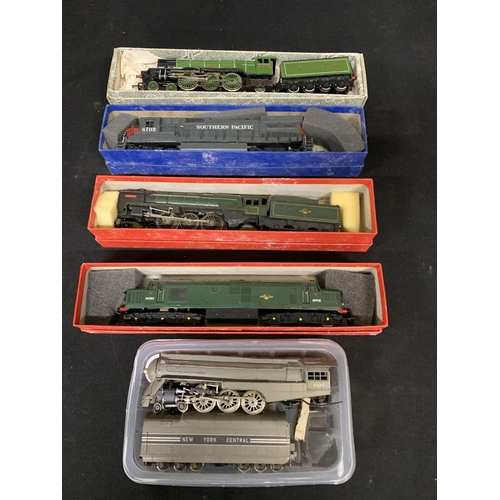 834 - Five 00 gauge locos of various makes