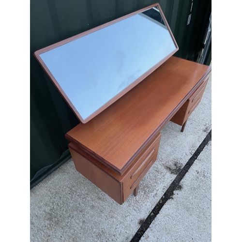 289 - A g plan fresco teak four drawer dressing table