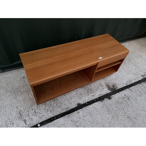 292 - A Mid Century Teak Record Cabinet