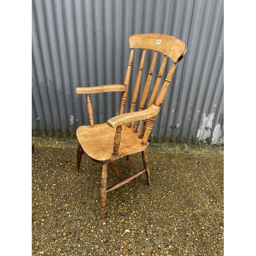 368 - A Windsor style carver chair