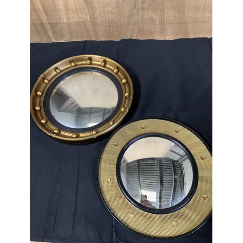 952 - Two Convex mirrors each 40 cms diameter