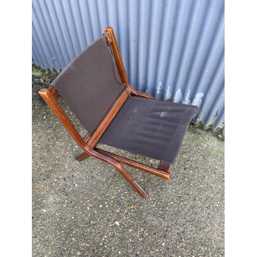 142 - A mid century danish style folding chair