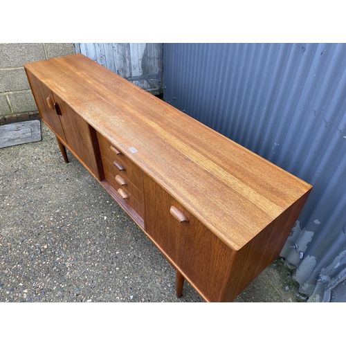 176 - A mid century g plan teak cocktail sideboard 207cm long