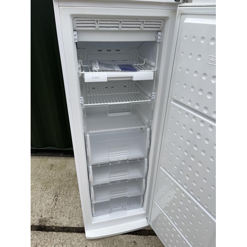 338 - A beko upright larder freezer