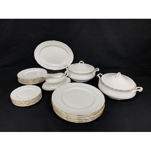 605 - Royal Standard tureens and dinnerware