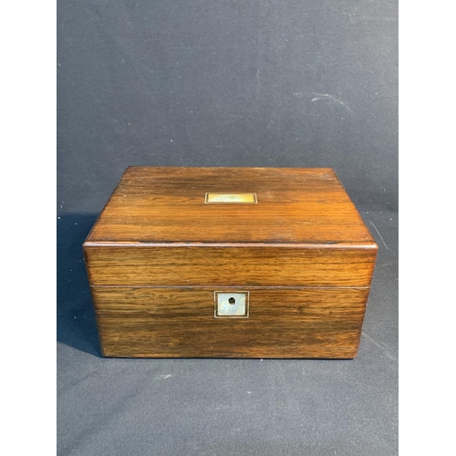 677 - Rosewood workbox