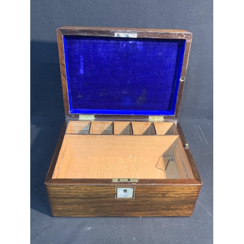 677 - Rosewood workbox