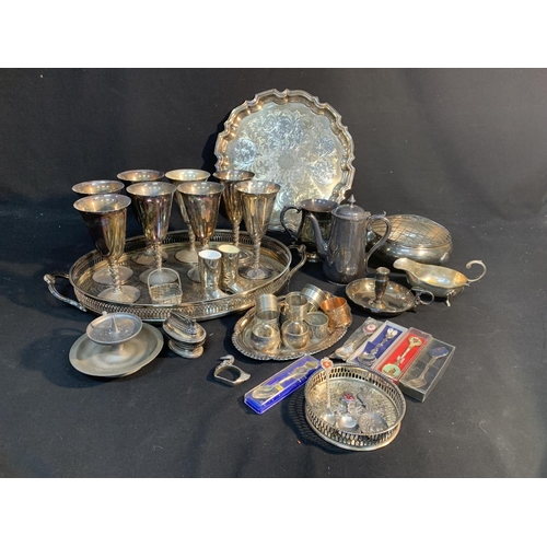 799 - Collection of Silver platedware