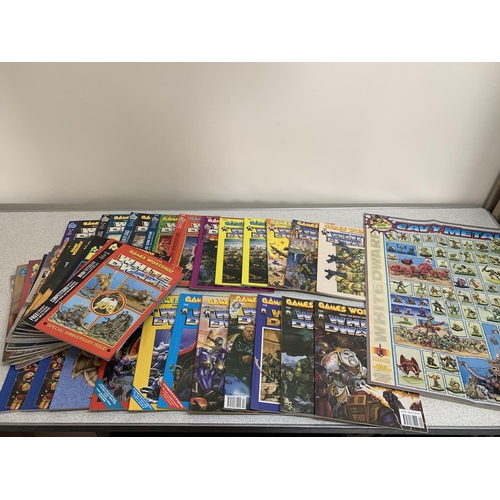 840 - 37 Copies of Games Workshop White Dwarf Magazines dated 1988/89 (2)