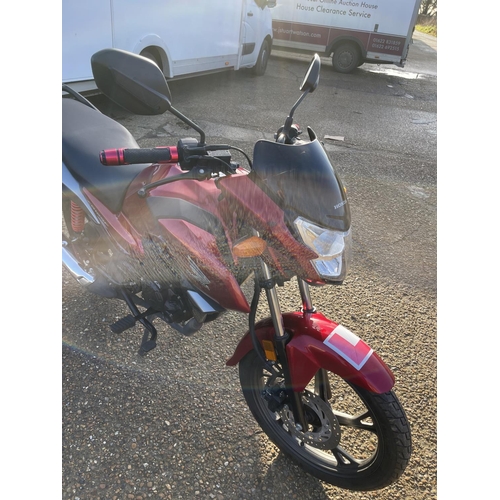 129 - PF71 VFM Honda CB125F motorcycle 125cc - 2484 miles from new - one owner. Purchased March 2022 - les... 