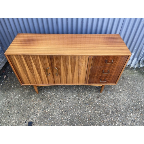 158 - A mid century teak and rosewood sideboard by VANSON 136x48x 82