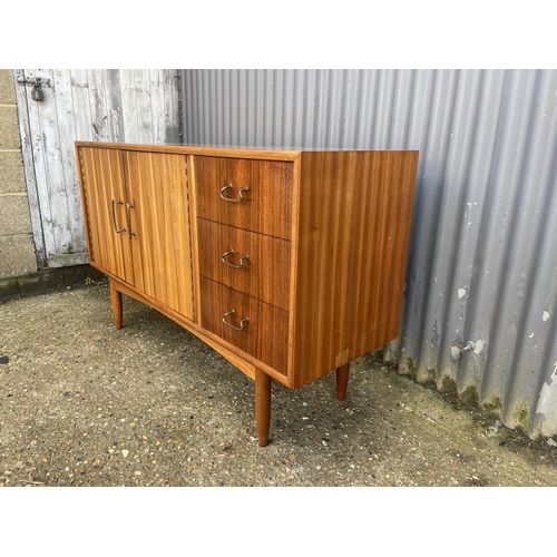 158 - A mid century teak and rosewood sideboard by VANSON 136x48x 82