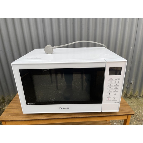 165 - A modern Panasonic microwave