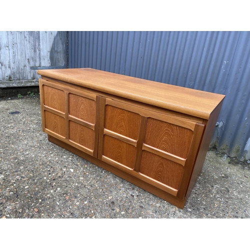 169 - A Nathan teak two door base unit