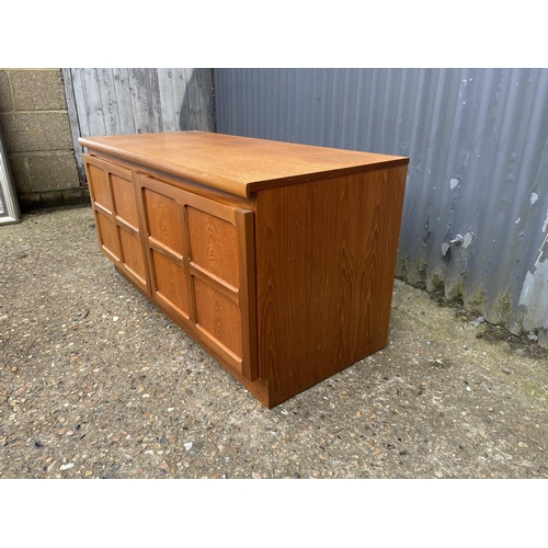 169 - A Nathan teak two door base unit