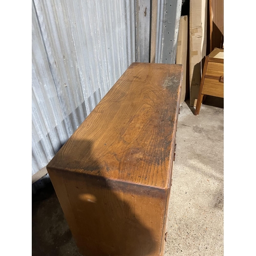 217 - A ercol light elm sideboard for restoration