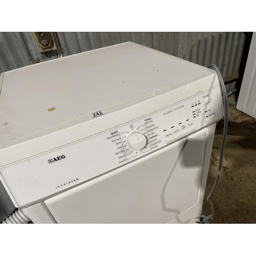 242 - An AEG LAVATHERM TUMBLE DRIER