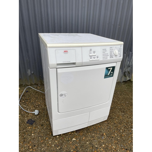 252 - AEG condensing tumble drier