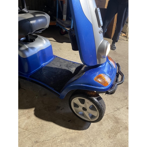 41 - A kymco electric mobility scooter with key and charger in working order