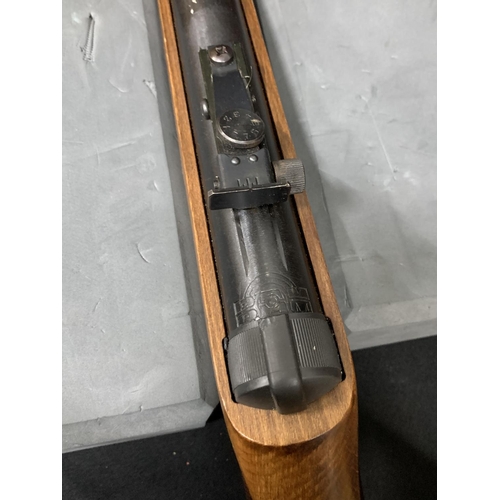 699 - Leather cased Air Rifle