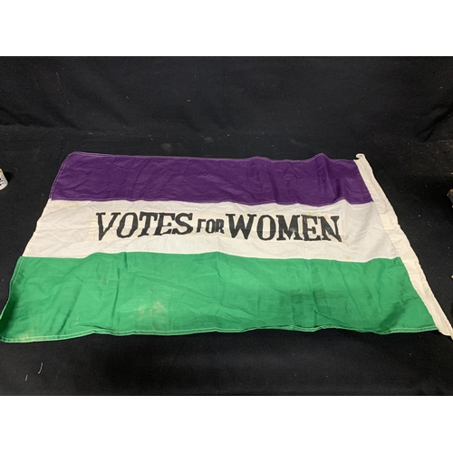 732 - Suffragette Flag dated 1912