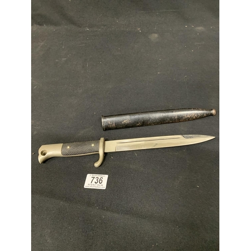 736 - World War 2 German Parade Bayonet