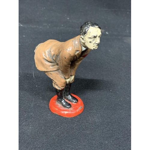 739 - Adolf Hitler Bronze Pin Cushion height 12 cms