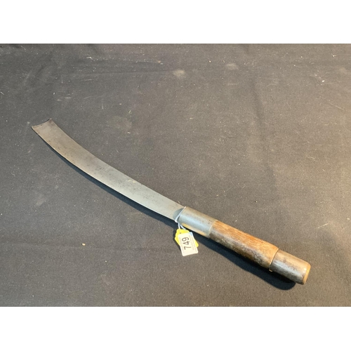 749 - WW2 Chindits sword/machette