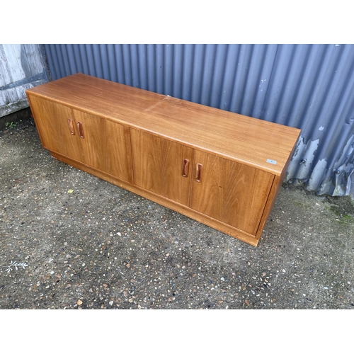 8 - A g plan teak four door base unit