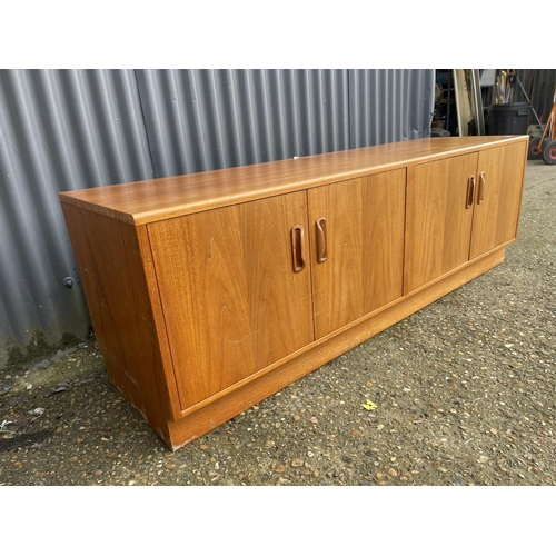 8 - A g plan teak four door base unit