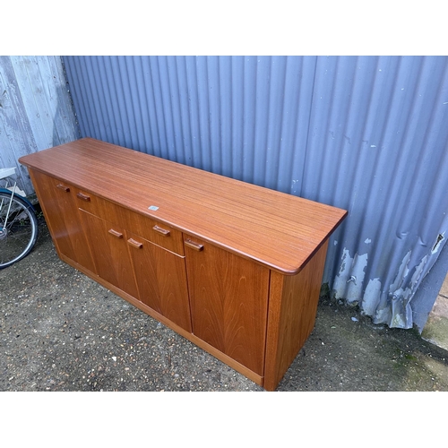 81 - A mid century g plan teak sideboard  177x50x70