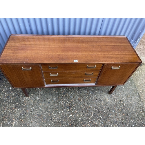 83 - A retro teak sideboard