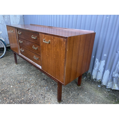 83 - A retro teak sideboard